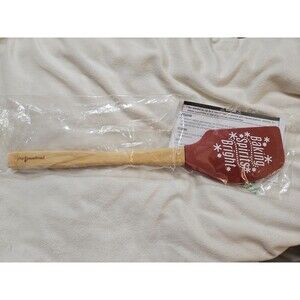 NIP Pampered Chef Baking Spirits Bright Holiday Silicone Scraper Spatula